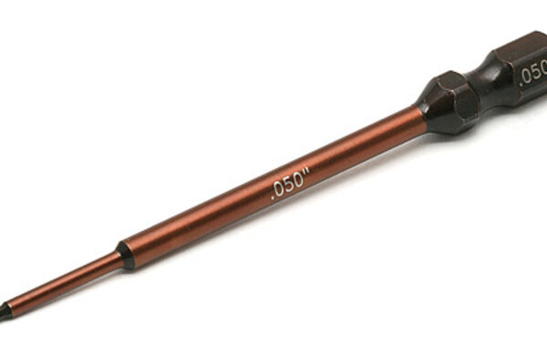 Team Associated 1/4 in Hex Driver Bit, .050" Standard