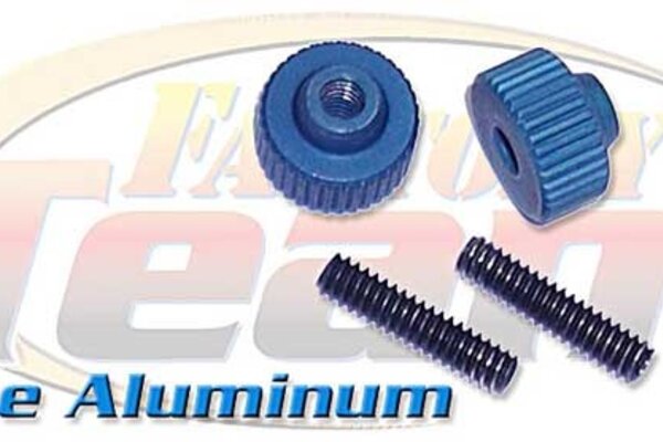Team Associated Battery Strap Thumbscrews with Set Screws (2)