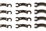 Team Associated TC7.2 FT Camber Link Mount Shims, Graphite