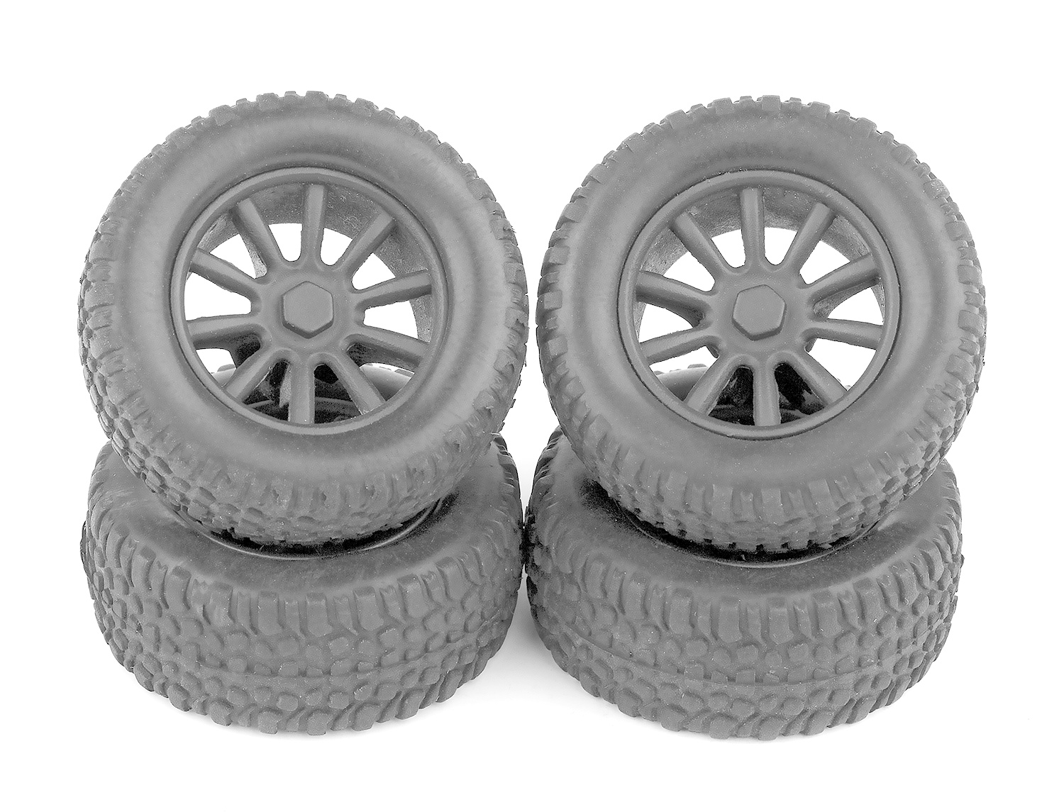 Team Associated SC28 Wheels and Tires Mounted Extreme R/C Hobbies