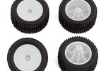 Team Associated RC28T Mounted Wheels and Tires