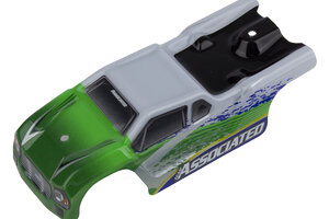 Team Associated TR28 Body, White & Green