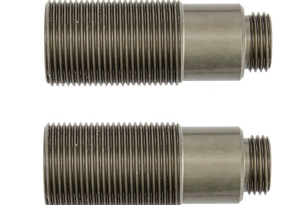 Team Associated FT Shock Bodies, 10x25mm, Aluminum