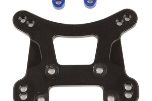 Team Associated FT 1:14 Front Shock Tower, Black Aluminum