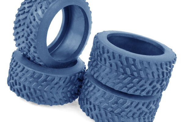 Team Associated NanoSport Pin Tires, Blue