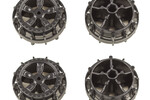Team Associated NanoSport Wheels, Black
