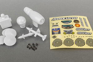 Team Associated NanoSport Space Pack, White