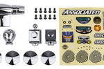 Team Associated NanoSport Space Pack, Chrome