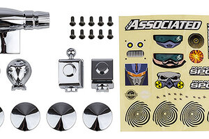Team Associated NanoSport Space Pack, Chrome