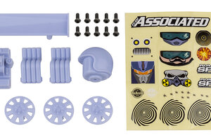 Team Associated NanoSport Race Pack, White