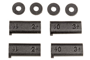 Team Associated Rear Hub Insert Set, for B6.2 B6.2D Team Associated Rear Hub Insert Set, for B6.2 B6.2D