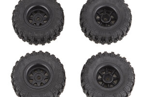 Team Associated Enduro24 Wheels & Tires, Mounted