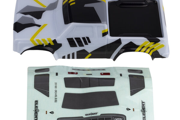Team Associated Enduro24 Sendero Body, Black & Yellow