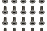 Team Associated M3X8mm Flat Head Hex Screw (20)
