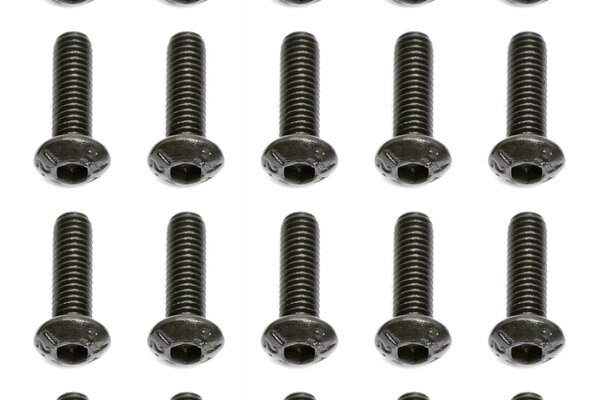 Team Associated M3X10mm Button Head Hex Screw (20)
