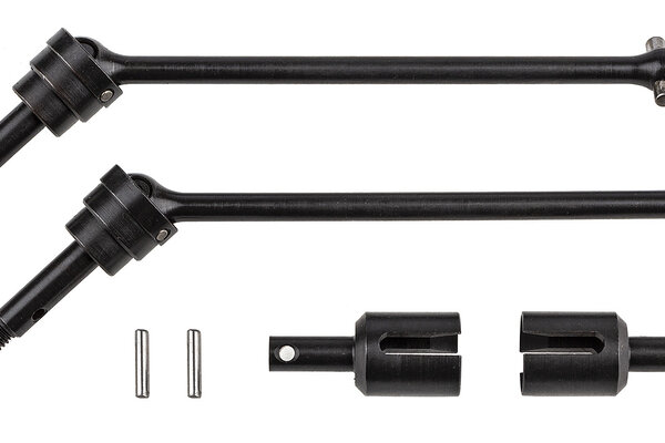 Team Associated MT10 Factory Team Steel CVA Kit, Rear