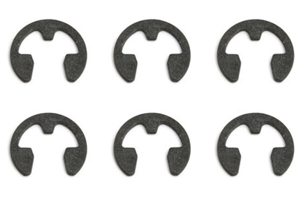 Team Associated Clutch Nut Clips (6)