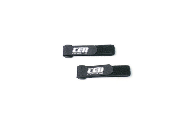 CEN Racing Battery Straps (Black, Pair) Colossus XT