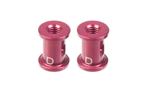 Corally (Team Corally) Aluminum Spacer Holder - D - 9mm - 2 pcs