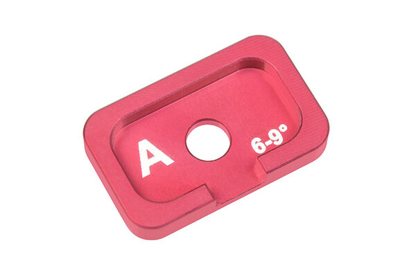 Corally (Team Corally) Aluminum Caster Adjustment Plate FSX10 - A (6 Degree - 9
