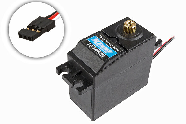 Team Associated Reedy 1514MG Digital HV Metal Gear Servo, 15kg