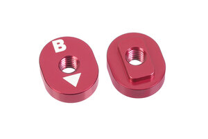 Corally (Team Corally) Aluminum Eccentric Camber Nut - B - 0.5 Degree - 1.5 Degree