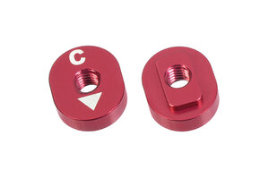 Corally (Team Corally) Aluminum Eccentric Camber Nut - C - 0 Degree - 2.0 Degree -