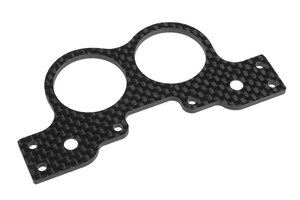 Corally (Team Corally) Rear Bulkhead Stiffener Plate SSX-8R - 3K Carbon - 1 pc