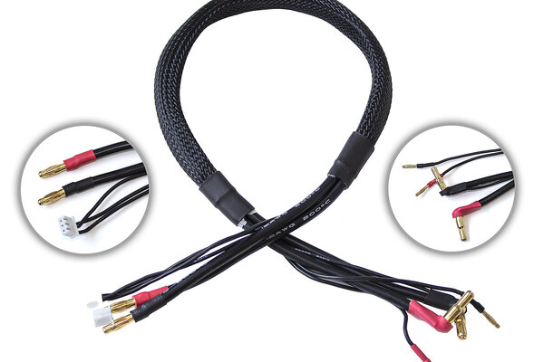 Team Associated Reedy 1-2S 4mm/5mm Pro Charge Lead