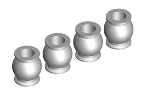 Corally (Team Corally) Ball - 5.8mm - Steel - 4 pcs : Mammoth, Moxoo, Triton