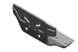 Corally (Team Corally) Bumper - Monster Truck 2WD - Front - Composite: Mammoth,