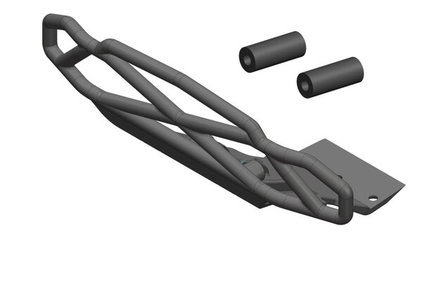 Corally (Team Corally) Bumper - Bull Bar Type - Front - Composite - 1 Set: Mammoth,