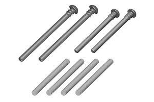 Corally (Team Corally) Arm Pin Set - 1 Set: Mammoth, Moxoo, Triton