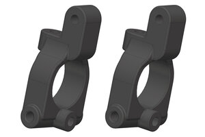 Corally (Team Corally) Caster Blocks - Composite - 2 pcs: Mammoth, Moxoo, Triton