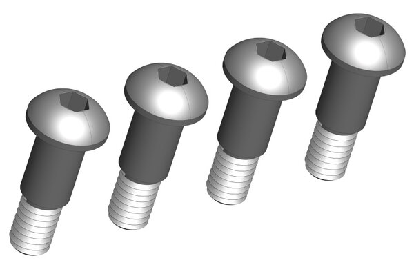 Corally (Team Corally) King Pin - 4 pcs: Mammoth, Moxoo, Triton