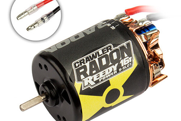 Team Associated ASC27424  Reedy Radon 2 Crawler 16T 5-Slot Brushed Motor (1850KV)
