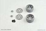 Cross RC Plastic Wheels (pr.): SR4