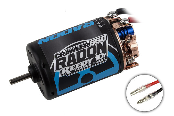 Team Associated Reedy Radon 2 Crawler 550 10T 5-Slot 2270kV Brushed Motor