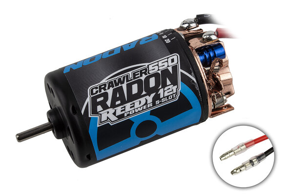 Team Associated Reedy Radon 2 Crawler 550 12T 5-Slot 1850kV Brushed Motor