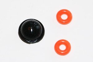 DHK Hobby Shock Bladder/O-Ring (2 ea.): Cage-R