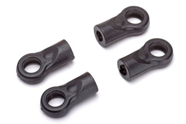 DHK Hobby Shock Lower Rod Ends (4): Cage-R