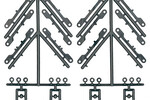 Team Associated TC4 Arm Mount Shims (6), Balls (4), Wheelbase Shims (6)
