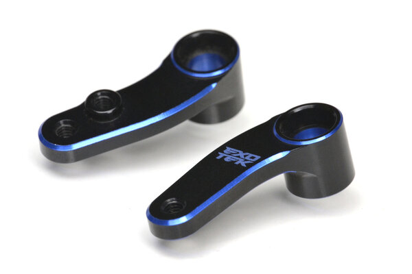 Exotek Racing B6.3 T6 SC6 7075 Steering Cranks, 2 Color Ano. 1 Pair