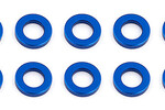 Team Associated Ballstud Washers 5.5 x 1.0mm Blue Aluminum (10)