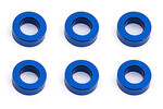 Team Associated ASC31383  Ballstud Washers 5.5 x 2.0mm Blue Aluminum (10)