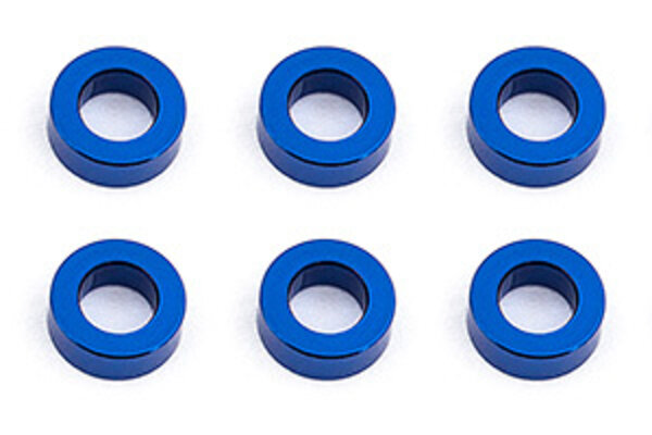 Team Associated ASC31383  Ballstud Washers 5.5 x 2.0mm Blue Aluminum (10)