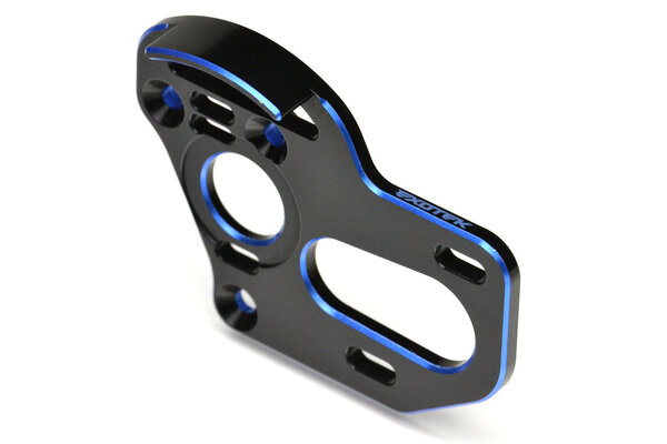 Exotek Racing B6.3 T6 SC6 Laydown/Back Motor Plate, 2 Color Ano.