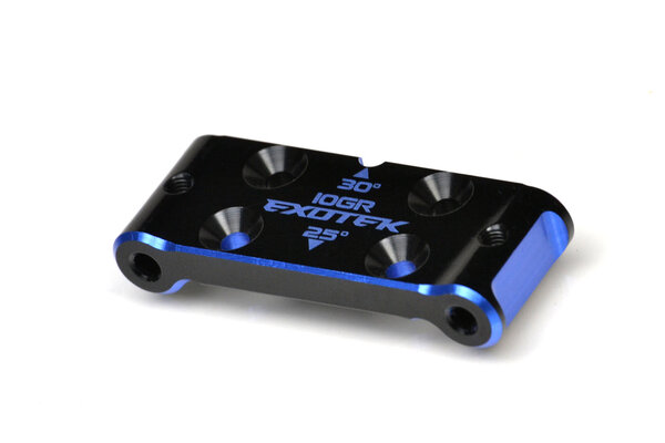 Exotek Racing B6.3 T6 SC6 Bulkhead, 7075 2 Color Ano.