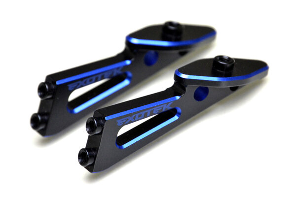 Exotek Racing B6.3 7075 Wing Mounts, 2 Color Ano. 1 Pair