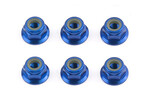 Team Associated M4 Aluminum Flange Locknut
